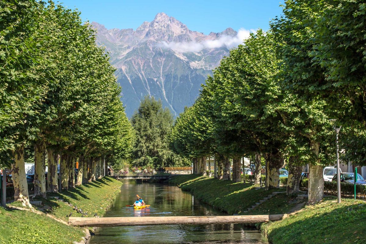 La Rive à Bourg d'Oisans