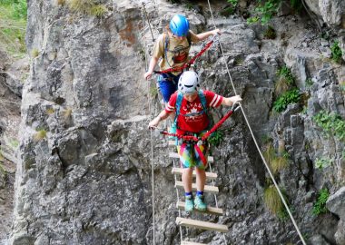 Via Ferrata parcoursen