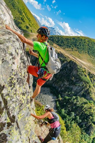 Via Ferrata door Pierre Ronde_Alpe d’Huez