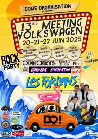 Volkswagen-bijeenkomst – 13e editie_Le Bourg-d’Oisans