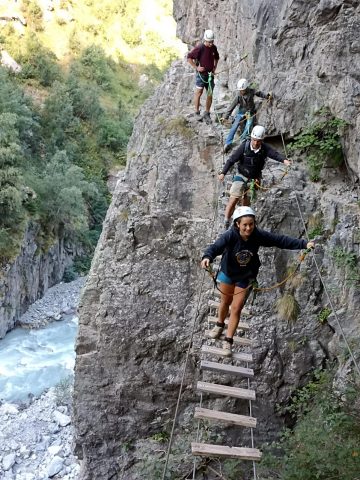 Begeleide via ferrata_Saint-Christophe-en-Oisans