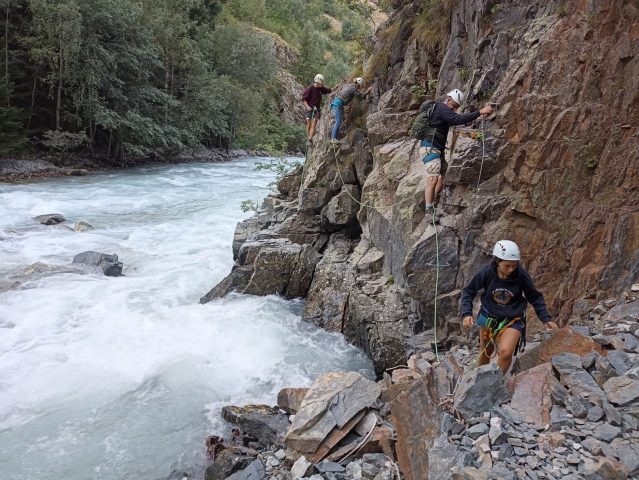 Begeleide via ferrata_Saint-Christophe-en-Oisans