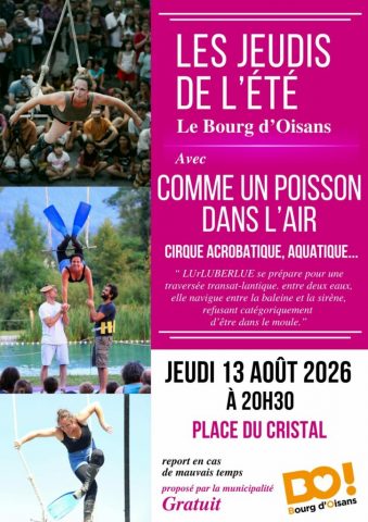 Jeudi du Bourg – Als een vis in de lucht_Le Bourg-d’Oisans