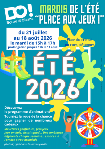 Zomerdinsdag: „Tijd om te spelen!“_Le Bourg-d’Oisans