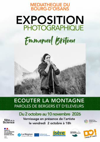 FOTOTENTOONSTELLING: LUISTEREN NAAR DE BERGEN – Verhalen van herders en veehouders_Le Bourg-d’Oisans