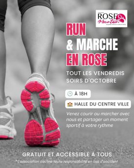 OCTOBRE ROSE – Run & marche en ROSE