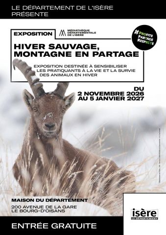 Tentoonstelling ‘Wilde winter, de bergen delen’_Le Bourg-d’Oisans
